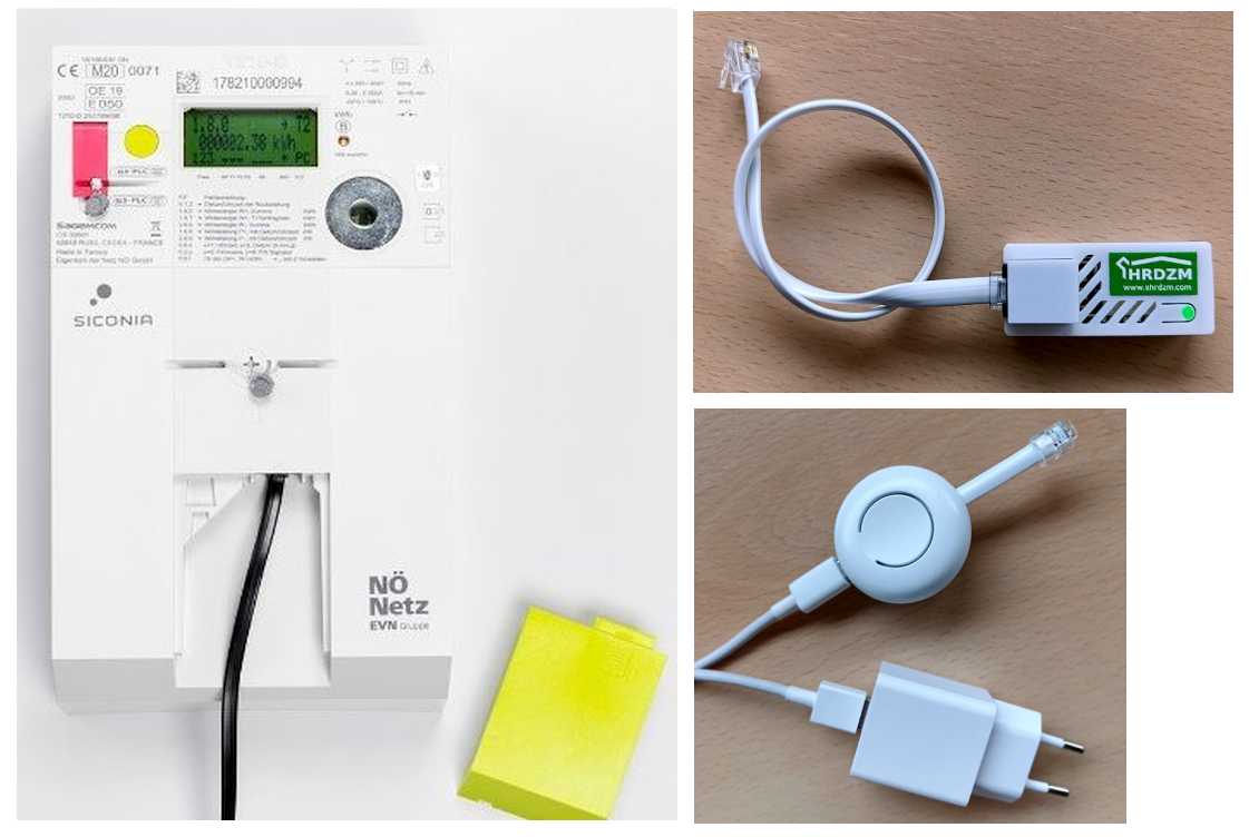 Smart Meter und Adapter