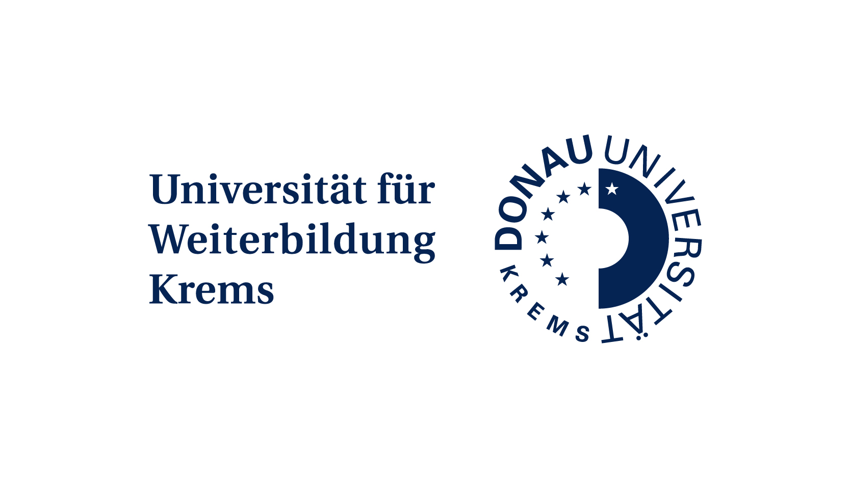 Logo und Link Universität für Weiterbildung Krems